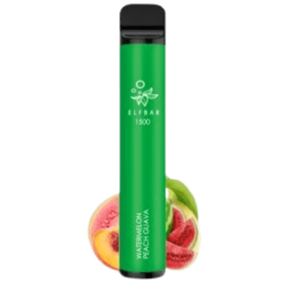 ELFBAR Watermelon Peach Guava 1500 Puffs 2% Nic