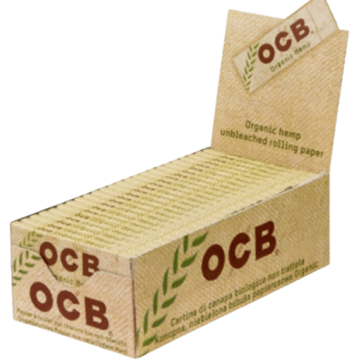 OCB DW Organic Hemp Rolling Paper, 25 x 100