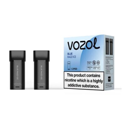 VOZOL Switch 600 POD,Blue Razz Ice, 20mg, 2ml