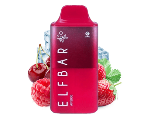 ELFBAR AF5000  - Strawberry Raspberry Cherry Ice 20mg