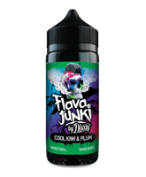 Flava Junki - Cool Kiwi & Plum - 100ml - Shortfill