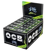 OCB Premium Slim Rolls + Tips (24)