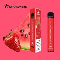 STARSMOKE Strawberry Watermelon 800 Puffs 2% Salt Nicotine