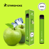 STARSMOKE Sour Apple 800 Puffs ( Ohne Nikotin)