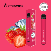 STARSMOKE Strawberry Ice  800 Puffs ( Ohne Nikotin)