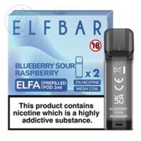 ELFBAR ELFA 2ml Blueberry Sour Raspberry