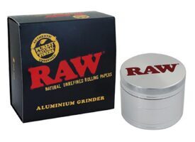 RAW Grinder Aluminium 4 Parts 56mm