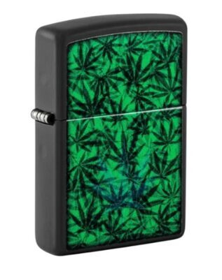 Zippo Feuerzeug Cannabis Design-BL