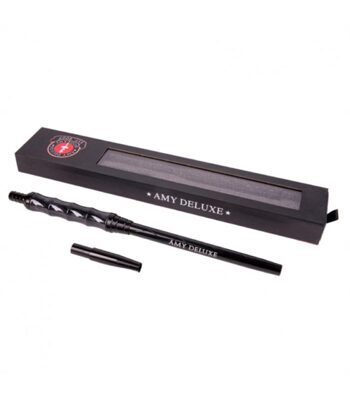 AMY Aluminium Mundstück mit Acrylgriff BK.01 - Black
