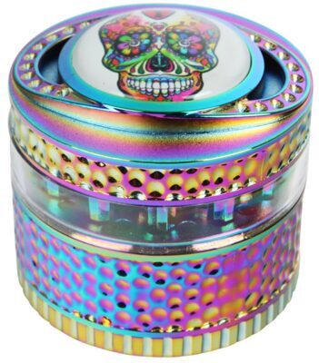 Grinder Skull Rainbow 4er 65mm