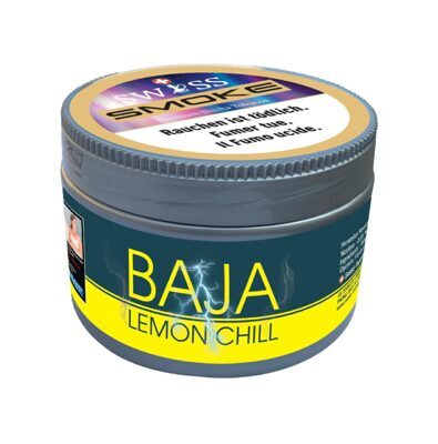 Swiss Smoke Shisha Tabak - Baja Lemon Chill 100g