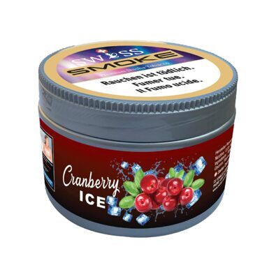 Swiss Smoke Shisha Tabak - Cranberry Ice 100g