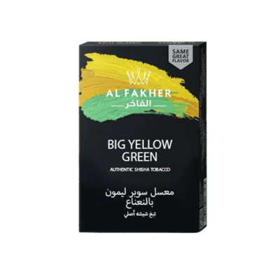 Al Fakher Super Lemon  Mint / Big Yellow Green 50g