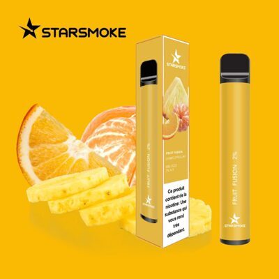 STARSMOKE Fruit Fusion  800 Puffs 2% Salt Nicotine