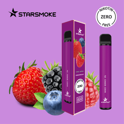 STARSMOKE Mixed Berries  800 Puffs ( Ohne Nikotin)