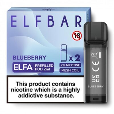 ELFBAR ELFA 2ml Pods - Blueberry