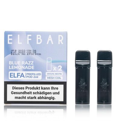 ELFBAR ELFA 2ml - Blue Razz Lemonade