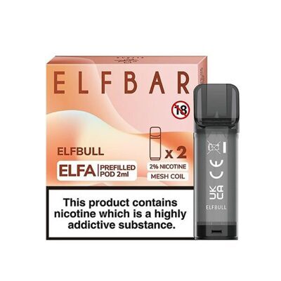 ELFBAR ELFA 2ml Pods - Elfbull