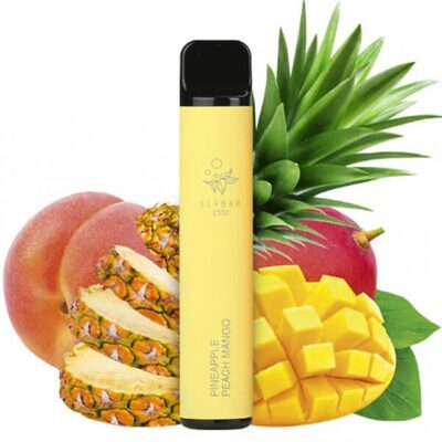 ELFBAR Pineapple Peach Mango 1500 Puffs 0 % Nic