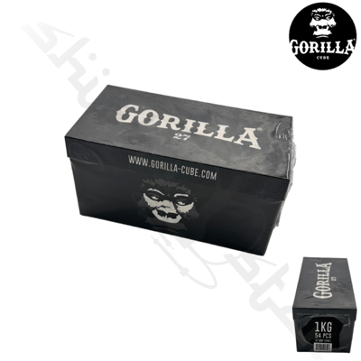Gorilla Cube Shisha Kohle 1 Kg - 27mm / 54 Pcs.