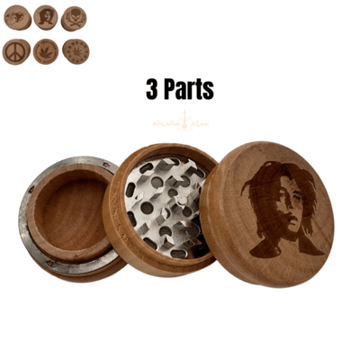 Grinder Wood 3 Parts