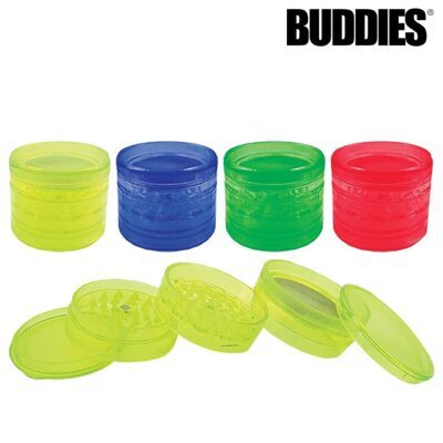 Buddies Grinder Plastic 5 Parts 58mm