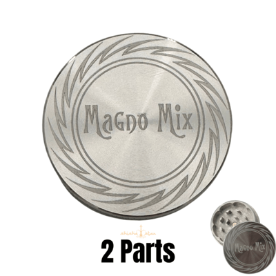 Magno Grinder 2 Parts 50mm - Silver