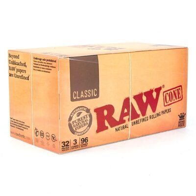 RAW Pre Rolled Cone King Size (32x3)