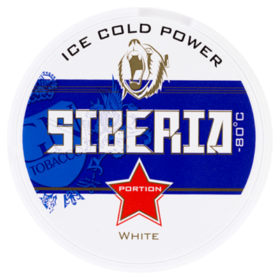 Siberia -80 Degrees White Portion 15g