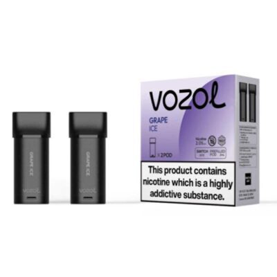 VOZOL Switch 600 POD,Grape Ice, 20mg, 2ml