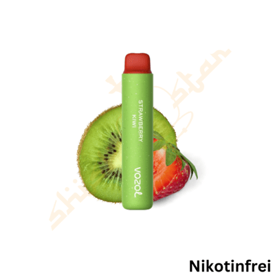 VOZOL STAR 2000 Puffs -  Strawberry Kiwi 0% Nikotin