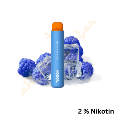 VOZOL STAR 2000 Puffs - Blue Razz Ice 2%