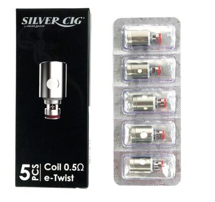 Silver Cig E-Twist Coil, 5 Stk.