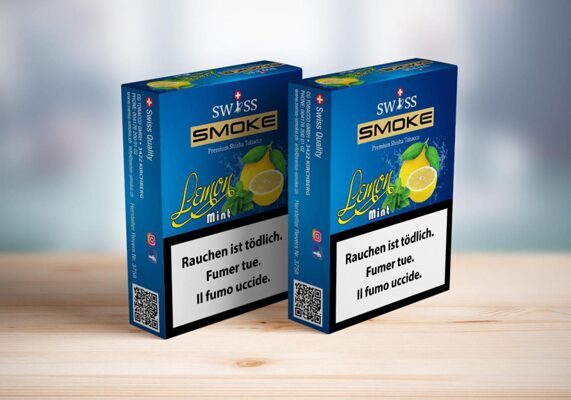 Swiss Smoke Shisha Tabak Lemon Mint 50g