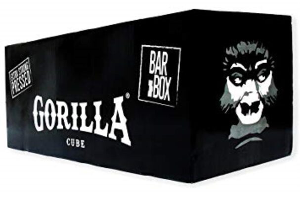 Gorilla Cube Naturkohle Bar Box 20 Kg